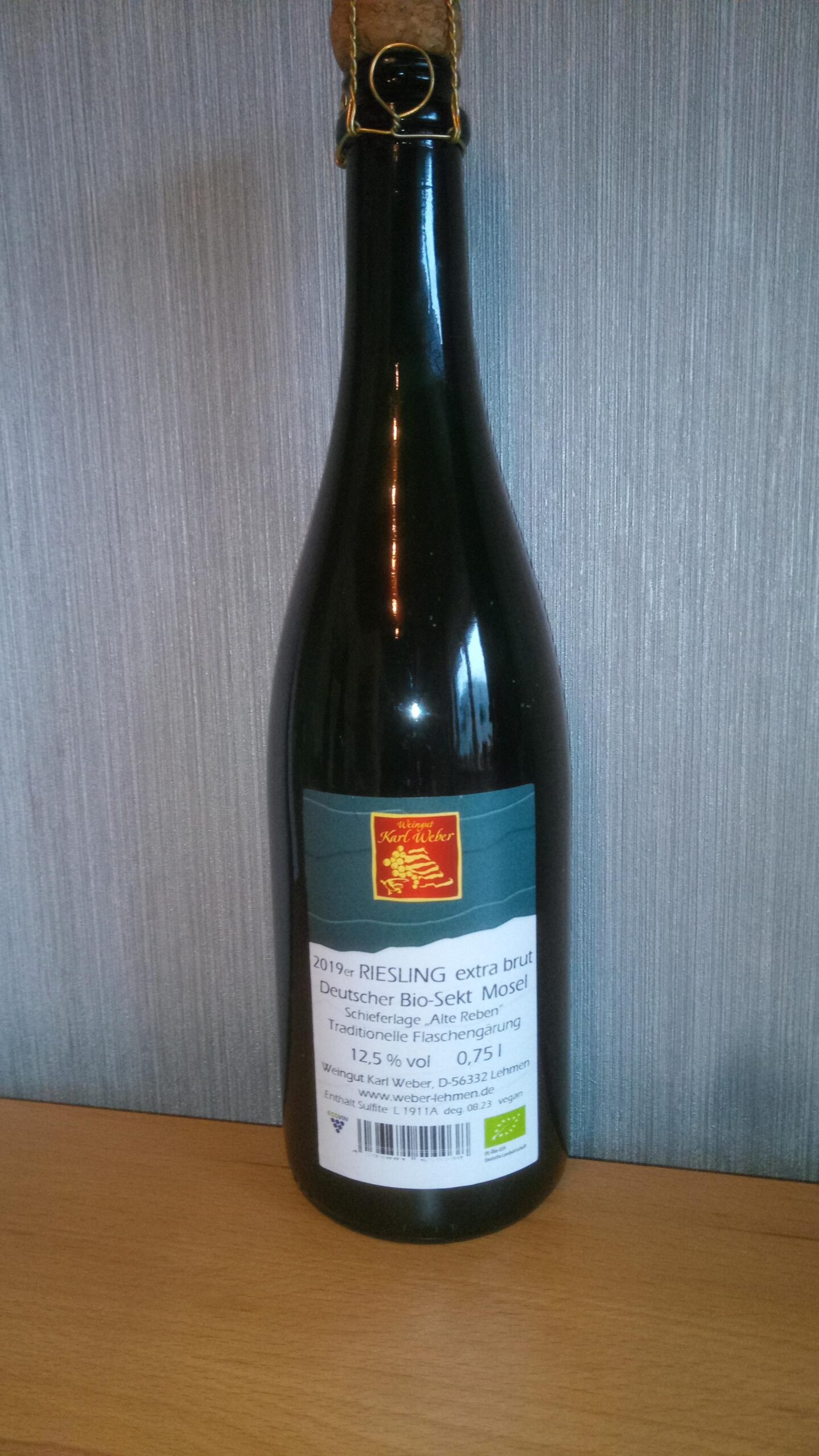 Riesling-Sekt extra brut 2019